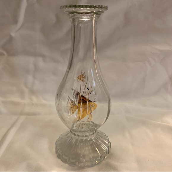 Avon Other - Avon Angelfish Glass Vase